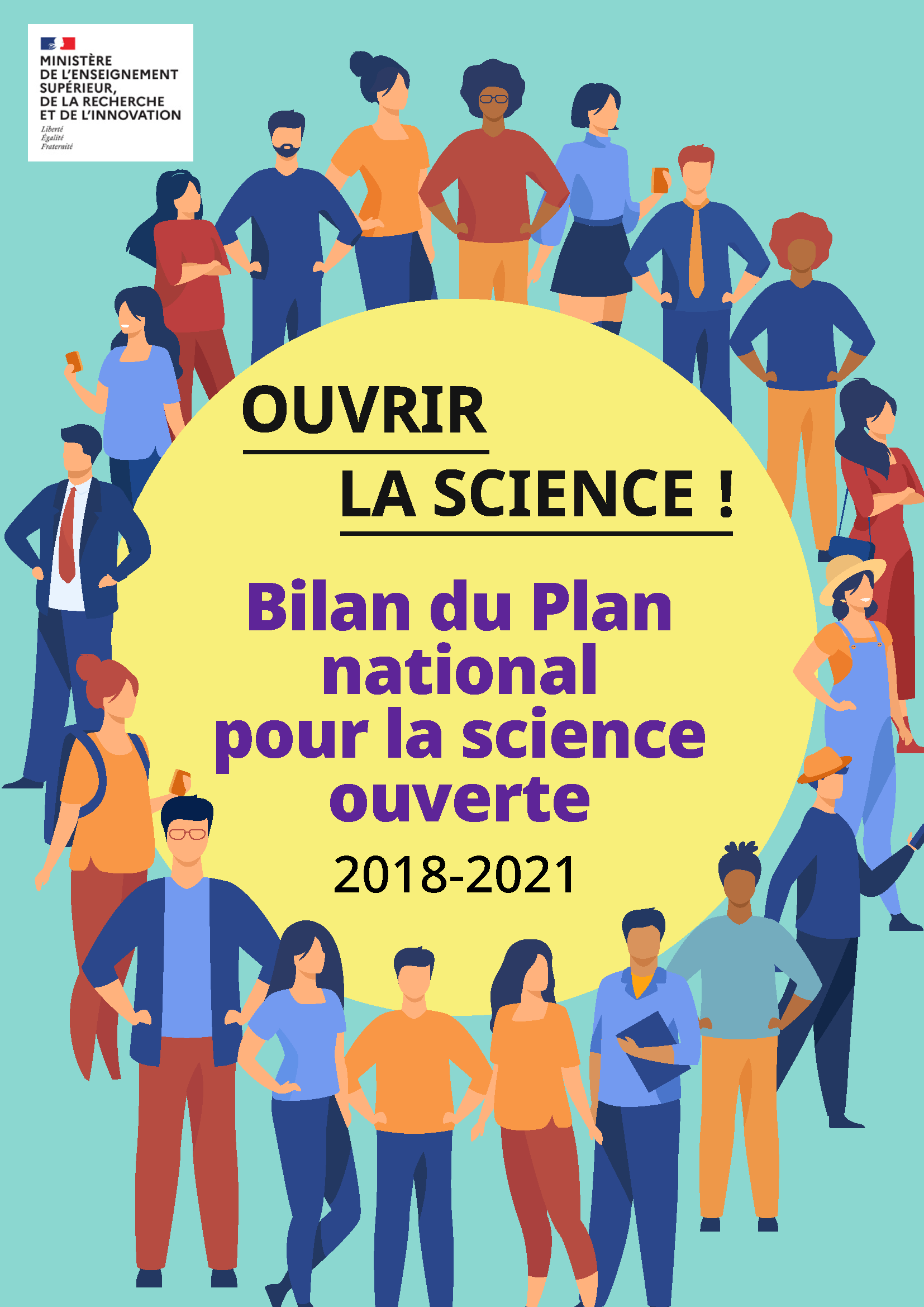 illustration Plan national pour la science ouverte : le bilan positif de trois années de mobilisation