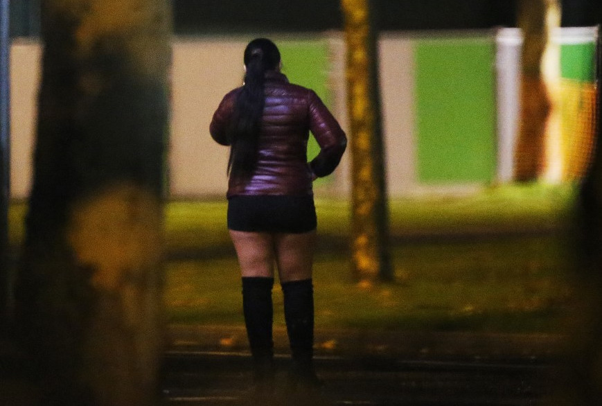 Prostituée dans les rues de Caen