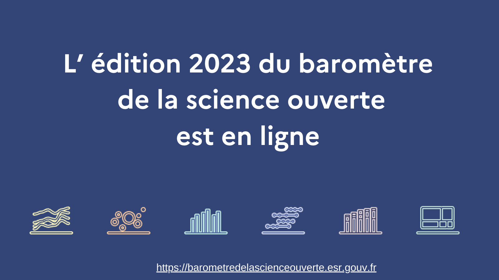 illustration Une nouvelle édition du baromètre de la science ouverte