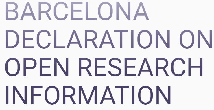 illustration The French Committee for Open Science is a signatory to the Barcelona Declaration on Open Research Information