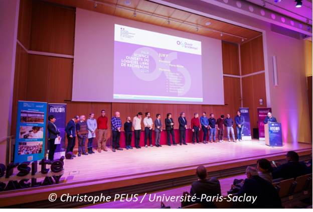 illustration Remise des prix science ouverte du logiciel libre de recherche, édition 2025