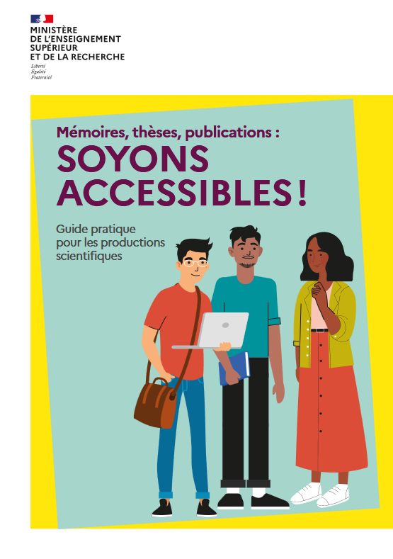 Mémoires, thèses, publications : SOYONS ACCESSIBLES !